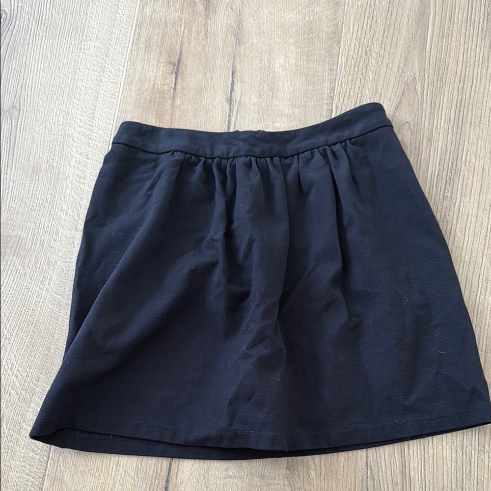Classic Black Women's Canvas Skirt